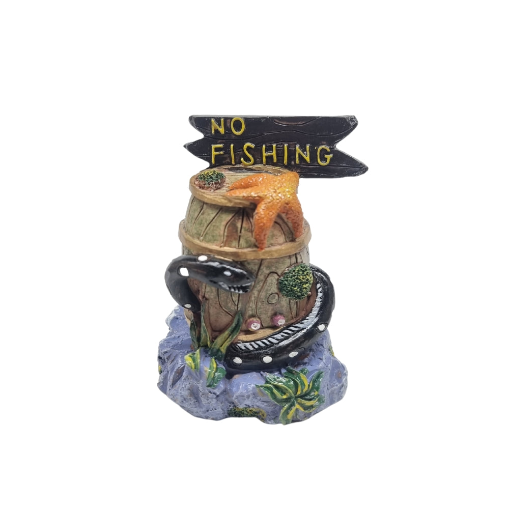 WLPET No Fishing Snake - Aquatic Ornament