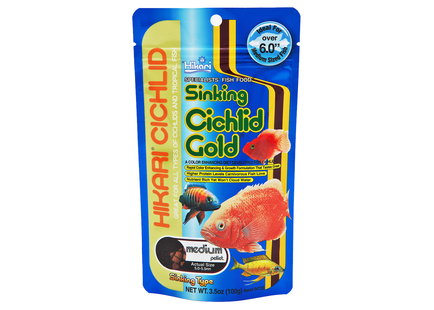 Hikari Cichlid Gold Medium Sinking