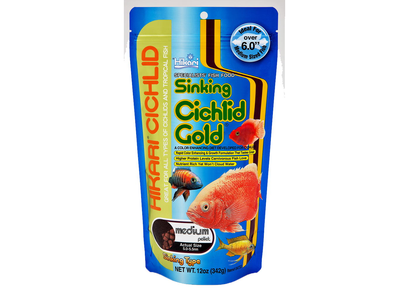 Hikari Cichlid Gold Medium Sinking 2