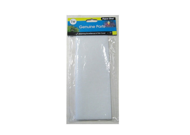 Aqua One Wool Pad 1W for 126/380 AquaStyle 2pk