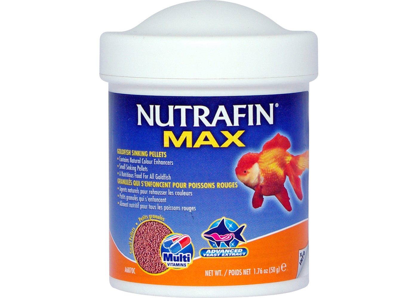 Nutrafin Max Goldfish Sinking Pellets 2