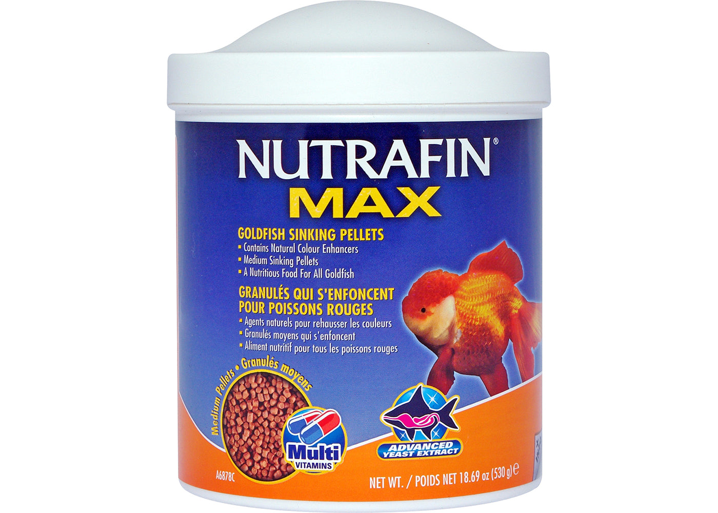 Nutrafin Max Goldfish Sinking Pellets 4