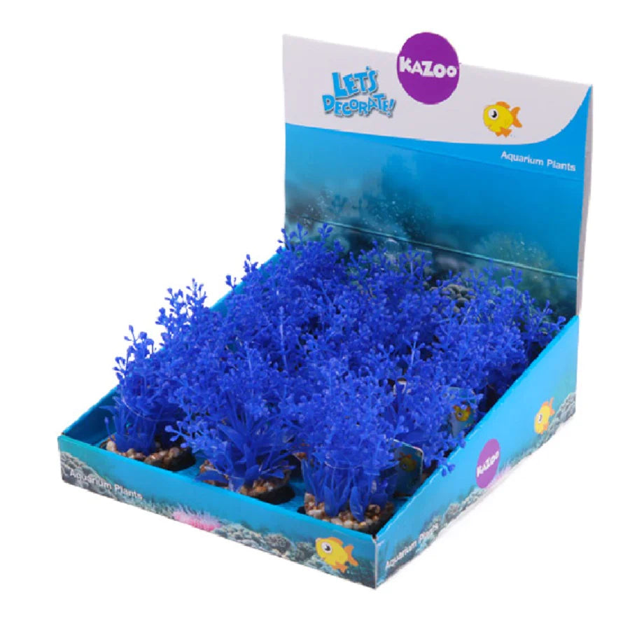 Kazoo Plastic Plants Ball Tip Leaf Assorted