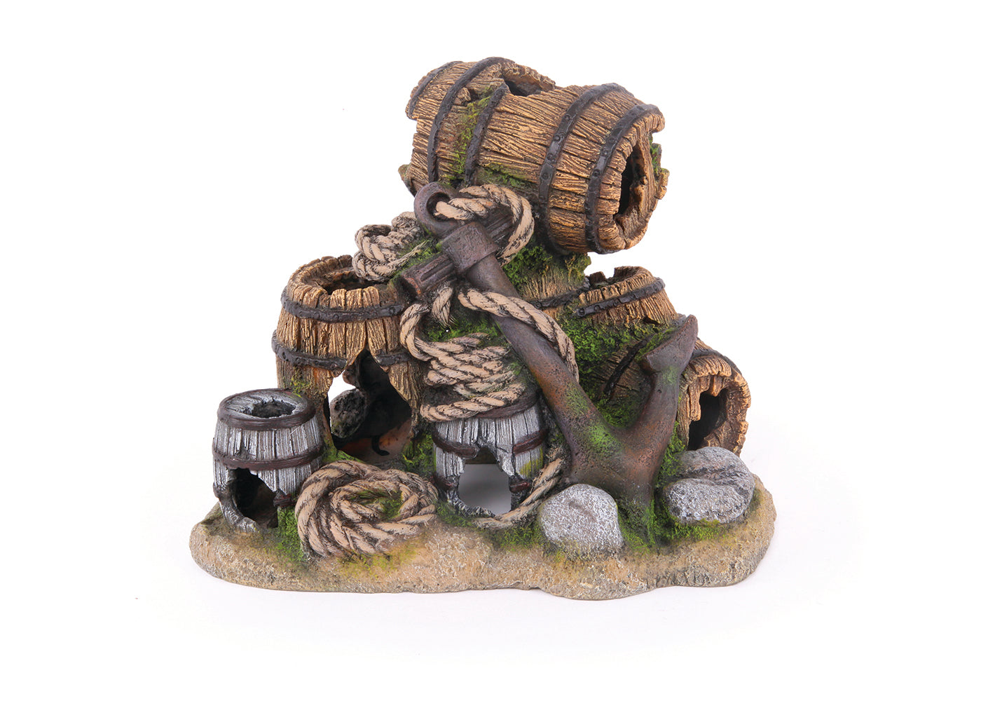 Kazoo Barrels With Rope and Anchor