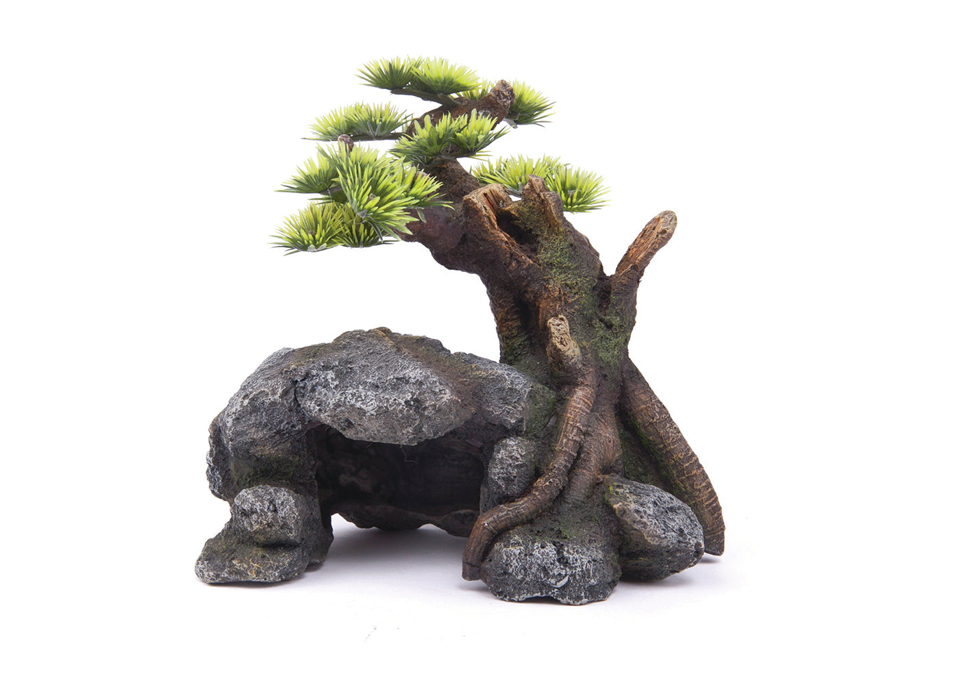 Kazoo - Bonsai With Cave and Plants