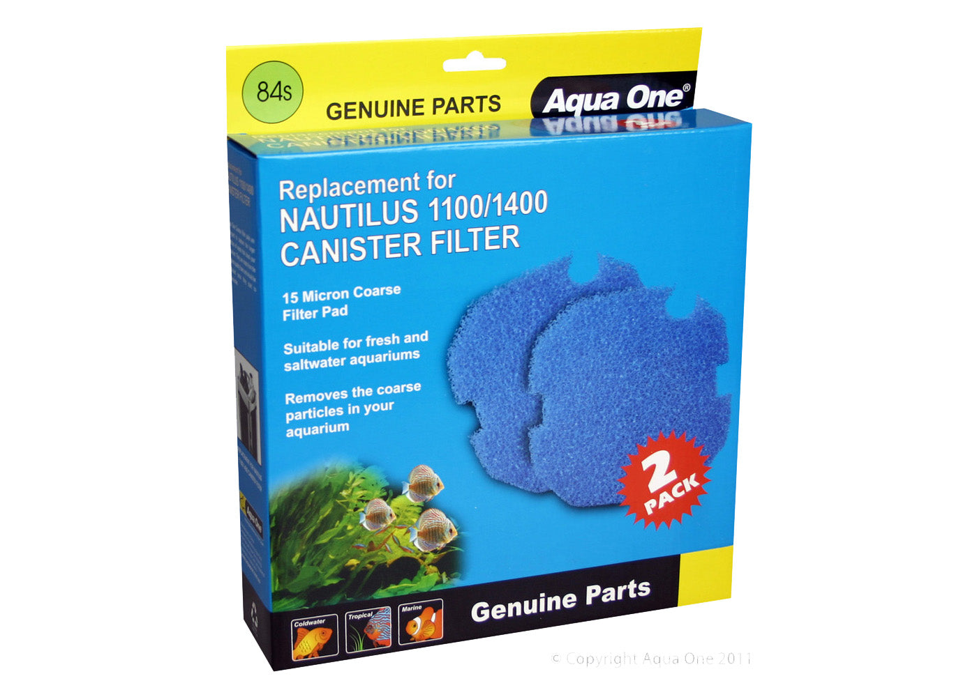 Aqua One Sponge 15ppi 84s for Nautilus 1100/1400