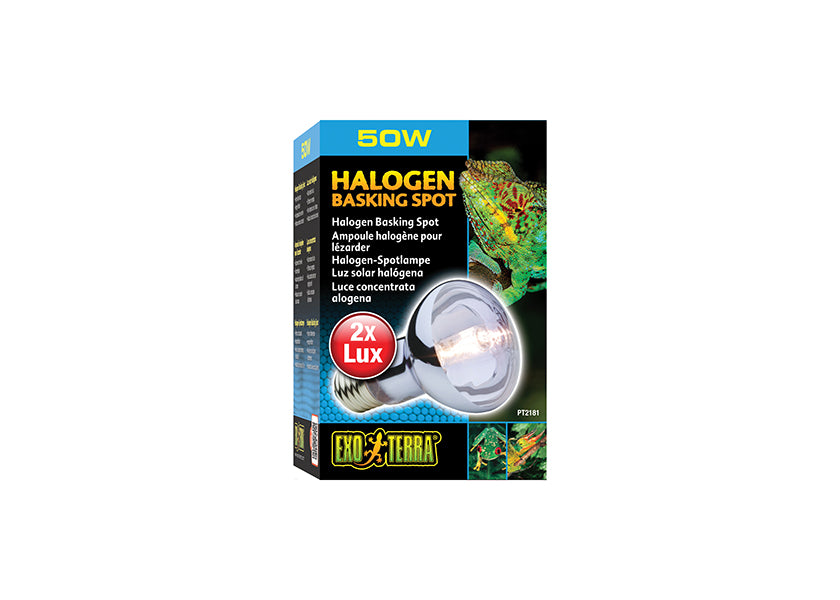 Exo Terra Halogen Basking Spot Lamp for Reptiles