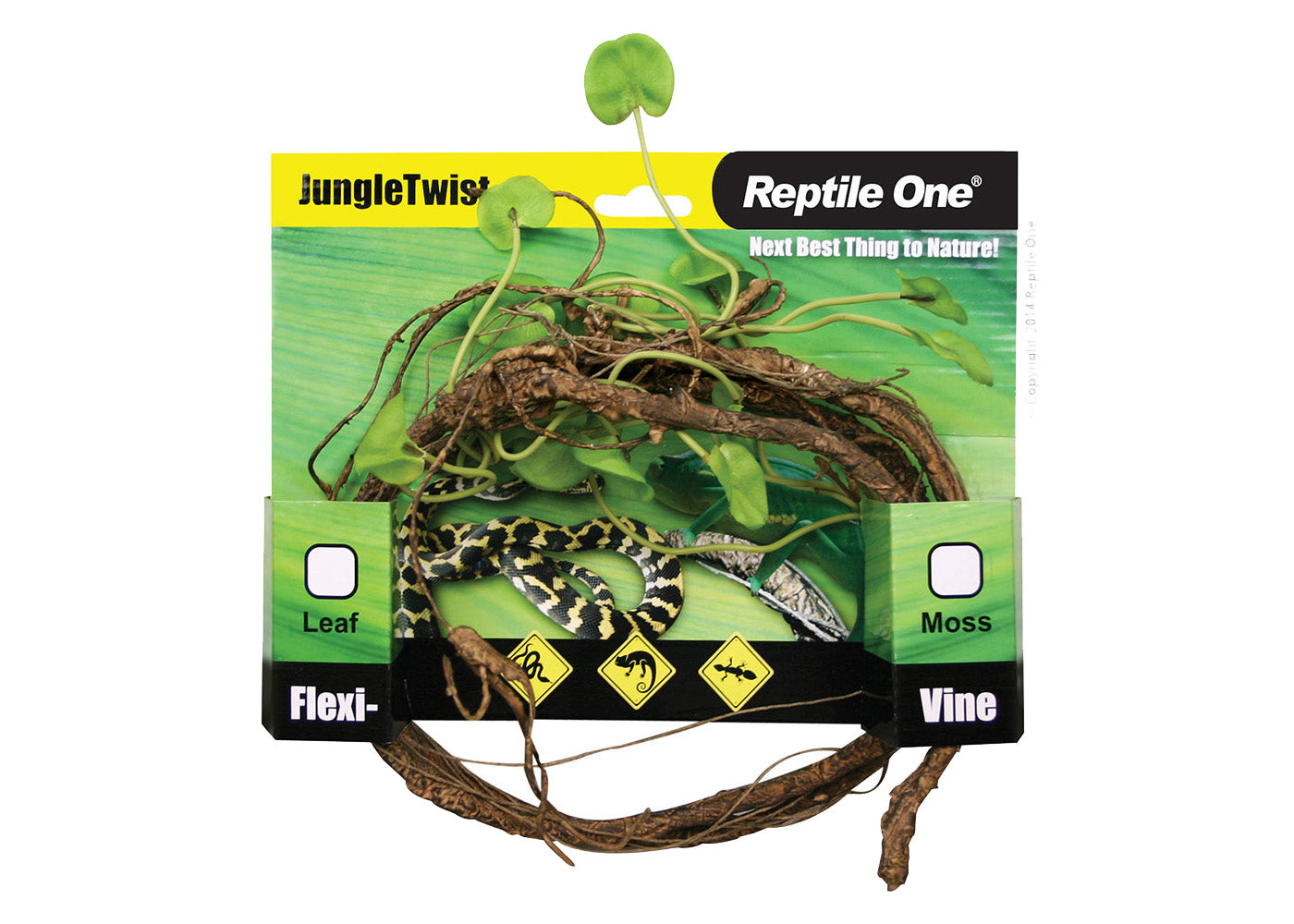 Reptile One Plant Reptile Vine Jungle Twist Leaf 1.5M