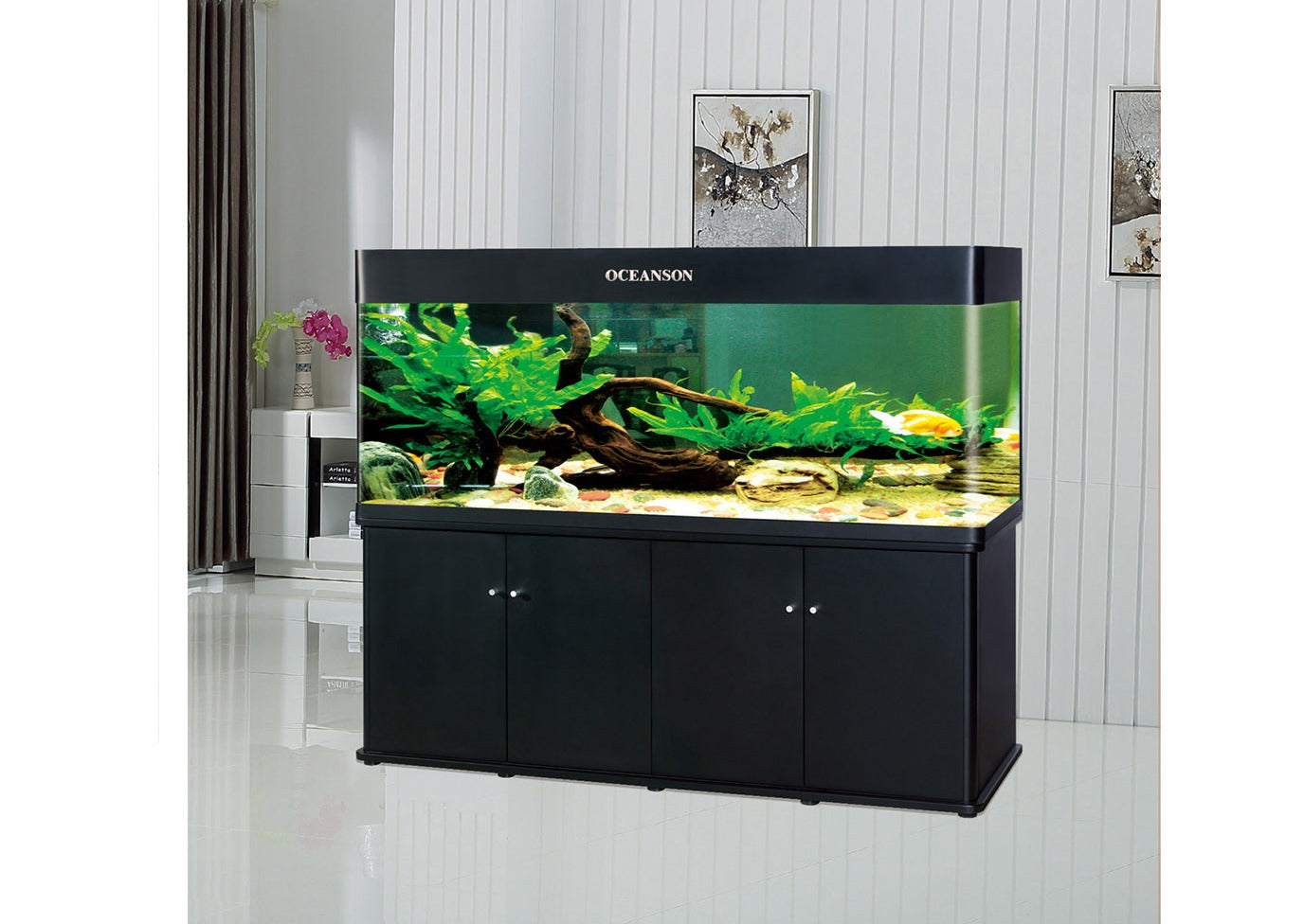 Oceanson R200 - 200cm x 60cm x 85cm / 75cm Aquarium, Cabinet and Sump 2