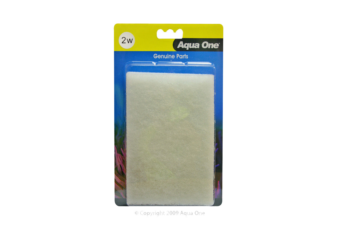 Aqua One Wool Pad 2W for 510 AquaStyle 2pk