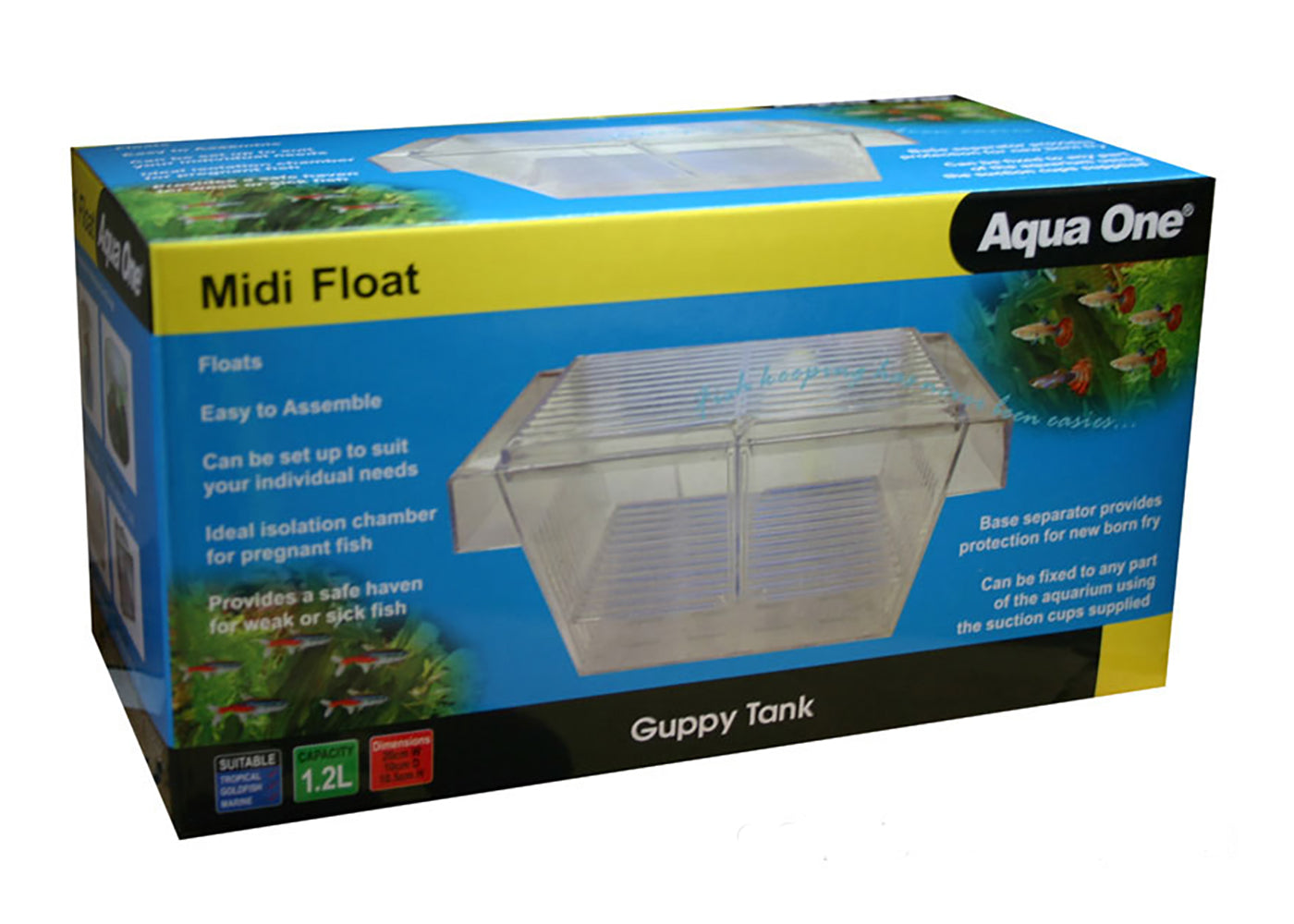 Aqua One Breeding Tank 19.5 x 10.5 x 10cm